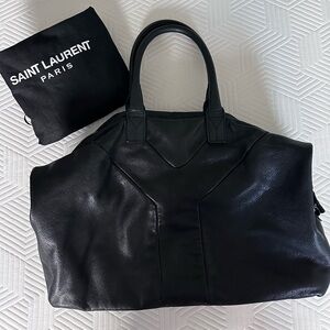 Saint Laurent Black Leather Bag